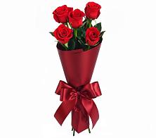 Букет 5 Красных роз Эдлесс Лав в Мишкино