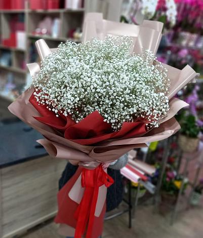 Букет цветов из: Гипсофила в Мишкино