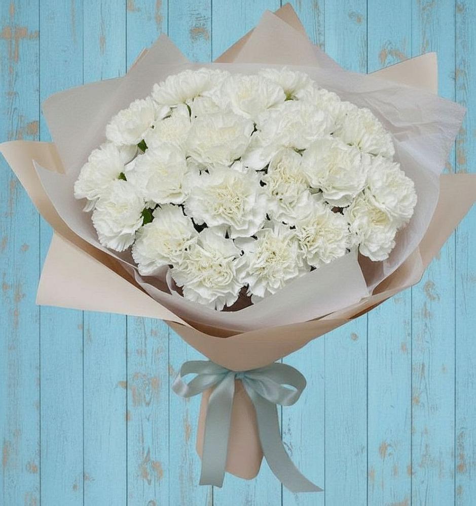 Букет цветов из: Гвоздики в Мишкино