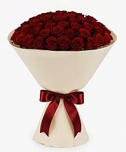 Букет 101 Бордовая роза Блэк Бакарра в Мишкино