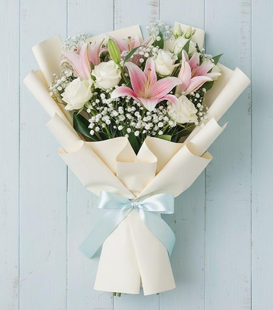 Букет цветов из: Лилии в Мишкино