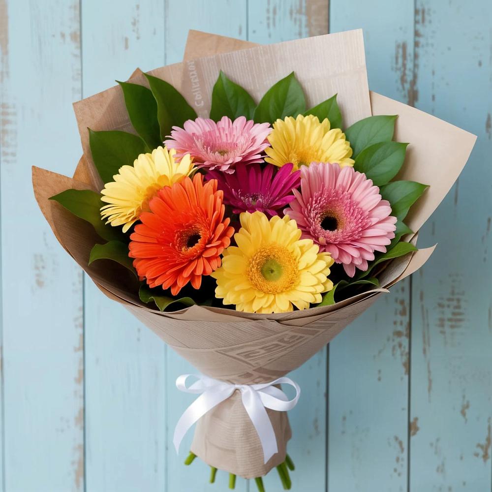 Букет цветов из: Герберы в Мишкино