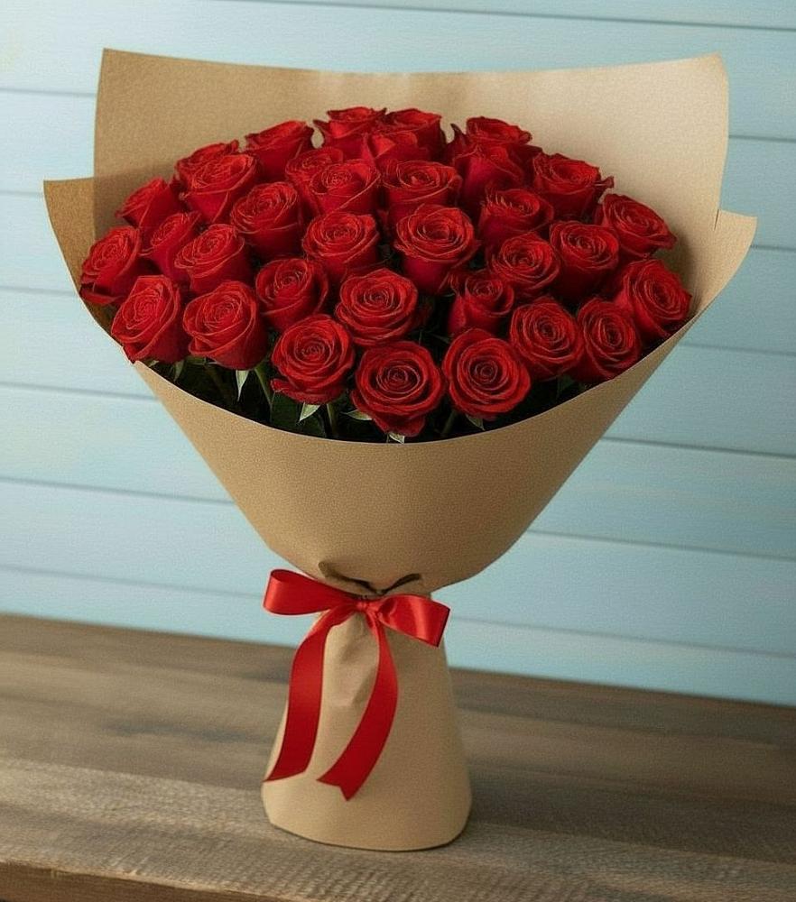 Букет Красные розы Милано в Мишкино