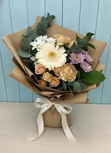 Букет цветов из:  Герберы и Хризантемы в Мишкино