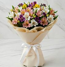Букет цветов из:  Альстромерии в Мишкино
