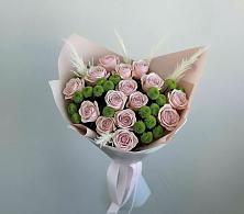 Букет цветов из:  Розы и Хризантемы #REPLACE_PRED# Мишкино