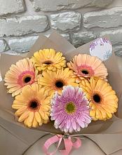 Букет цветов из:  Герберы в Мишкино