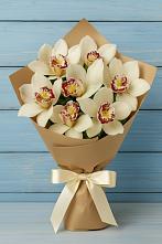 Букет цветов из:  Орхидеи и Розы в Мишкино